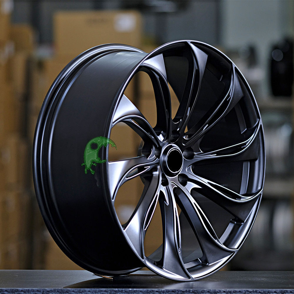 Tesla Customized Style Forged Wheel 1 Piece Design Customization By T6061-T6 Aluminum Alloy