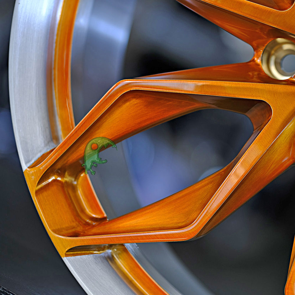 HRE Style Forged Wheel 1 Piece Design Customization By T6061-T6 Aluminum Alloy