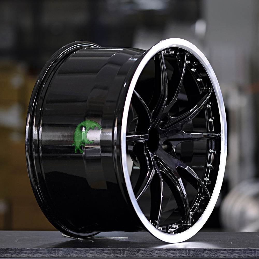 HRE Style Forged Wheel 2 Pieces Design Customization By T6061-T6 Aluminum Alloy