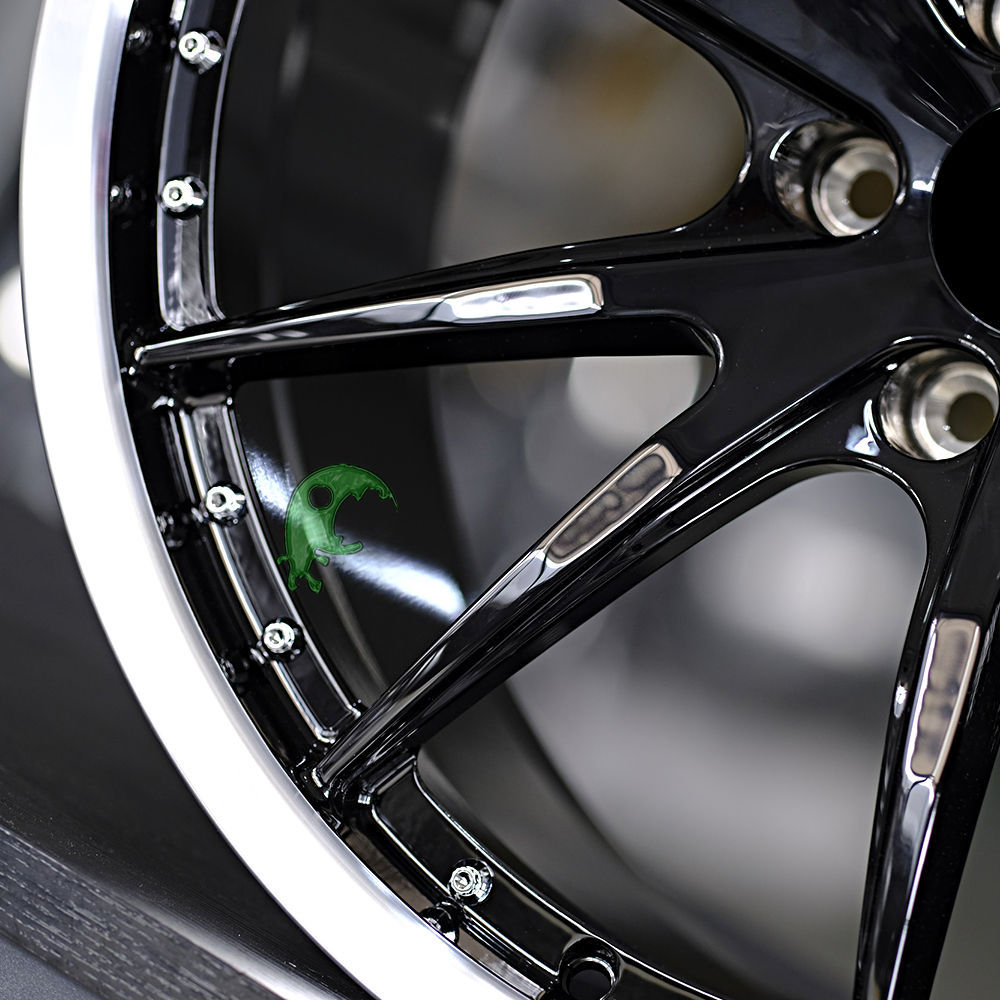 HRE Style Forged Wheel 2 Pieces Design Customization By T6061-T6 Aluminum Alloy