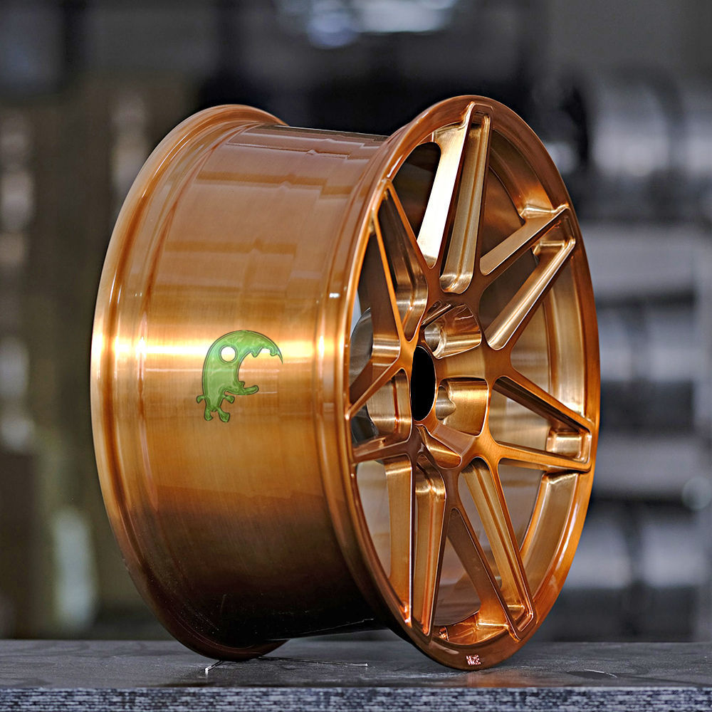 HRE Style Forged Wheel 1 Piece Design Customization By T6061-T6 Aluminum Alloy