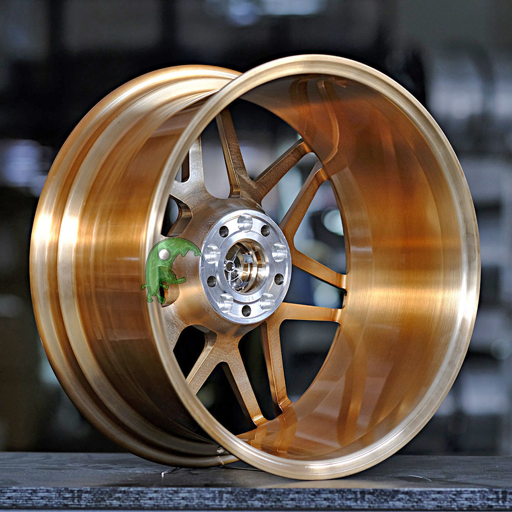 HRE Style Forged Wheel 1 Piece Design Customization By T6061-T6 Aluminum Alloy