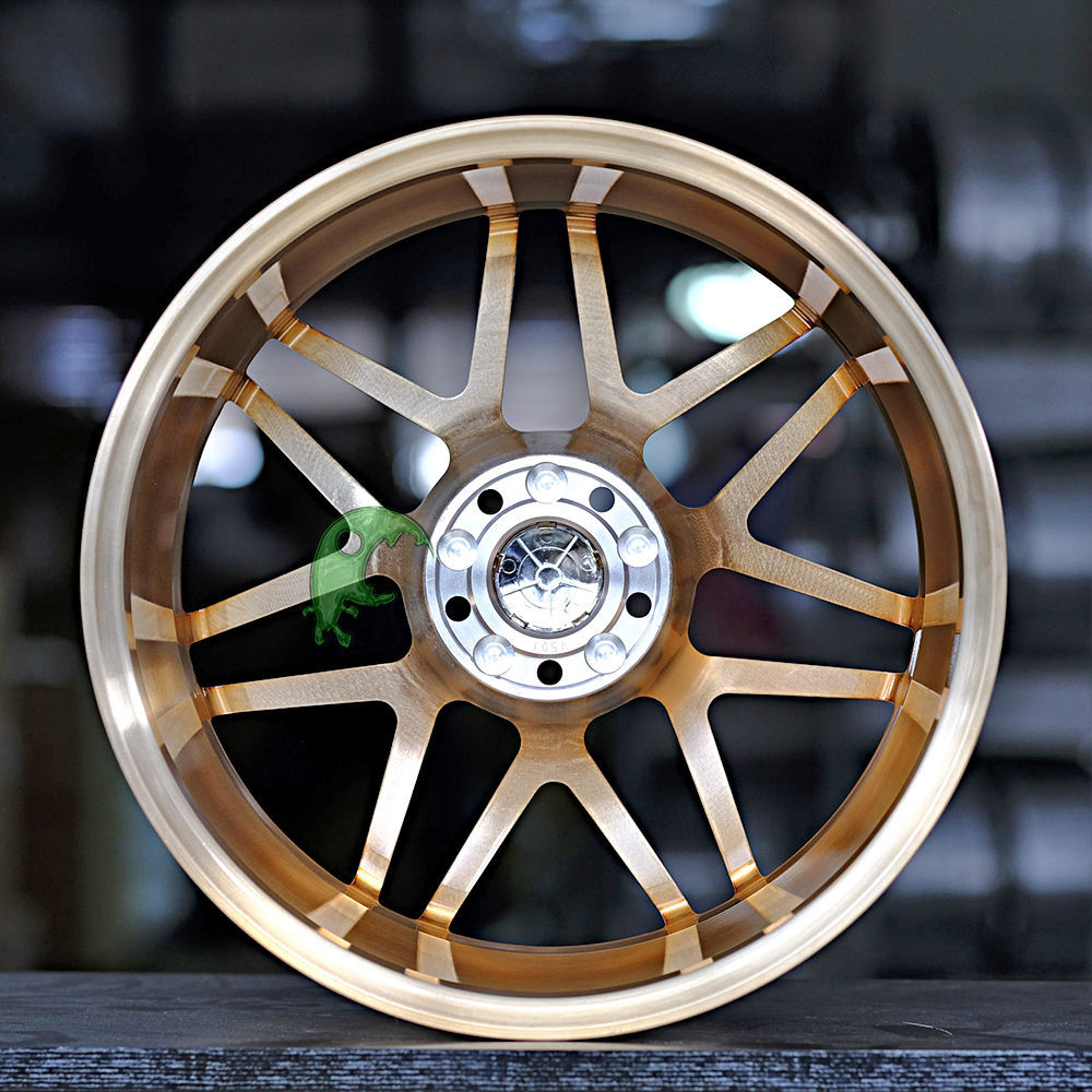 HRE Style Forged Wheel 1 Piece Design Customization By T6061-T6 Aluminum Alloy