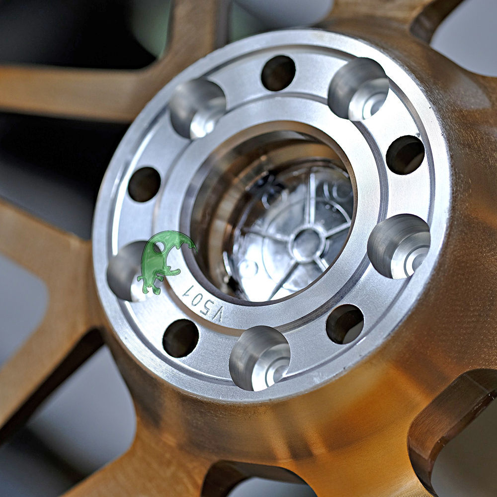 HRE Style Forged Wheel 1 Piece Design Customization By T6061-T6 Aluminum Alloy