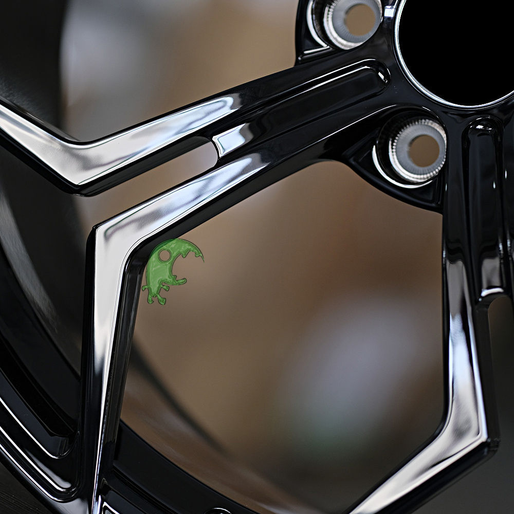 HRE Style Forged Wheel 1 Piece Design Customization By T6061-T6 Aluminum Alloy