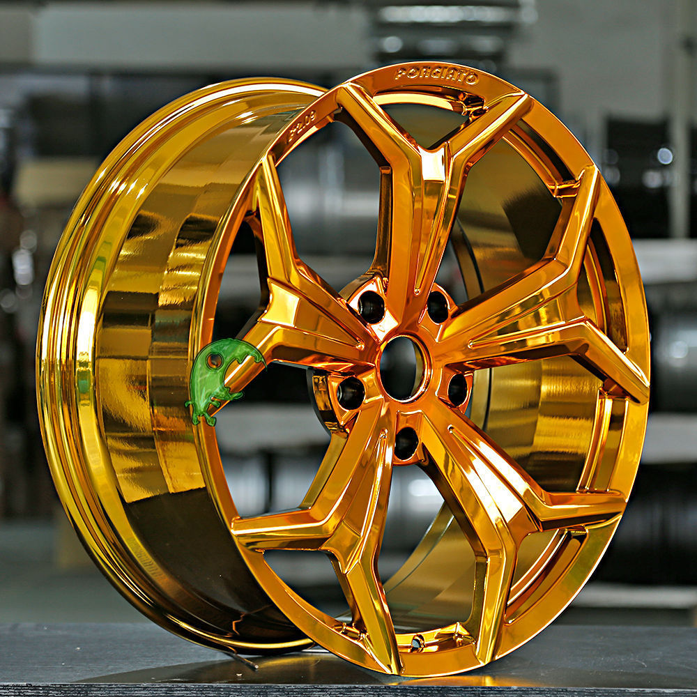 Lamborghini Customized Style Forged Wheel 1 Piece Design Customization By T6061-T6 Aluminum Alloy