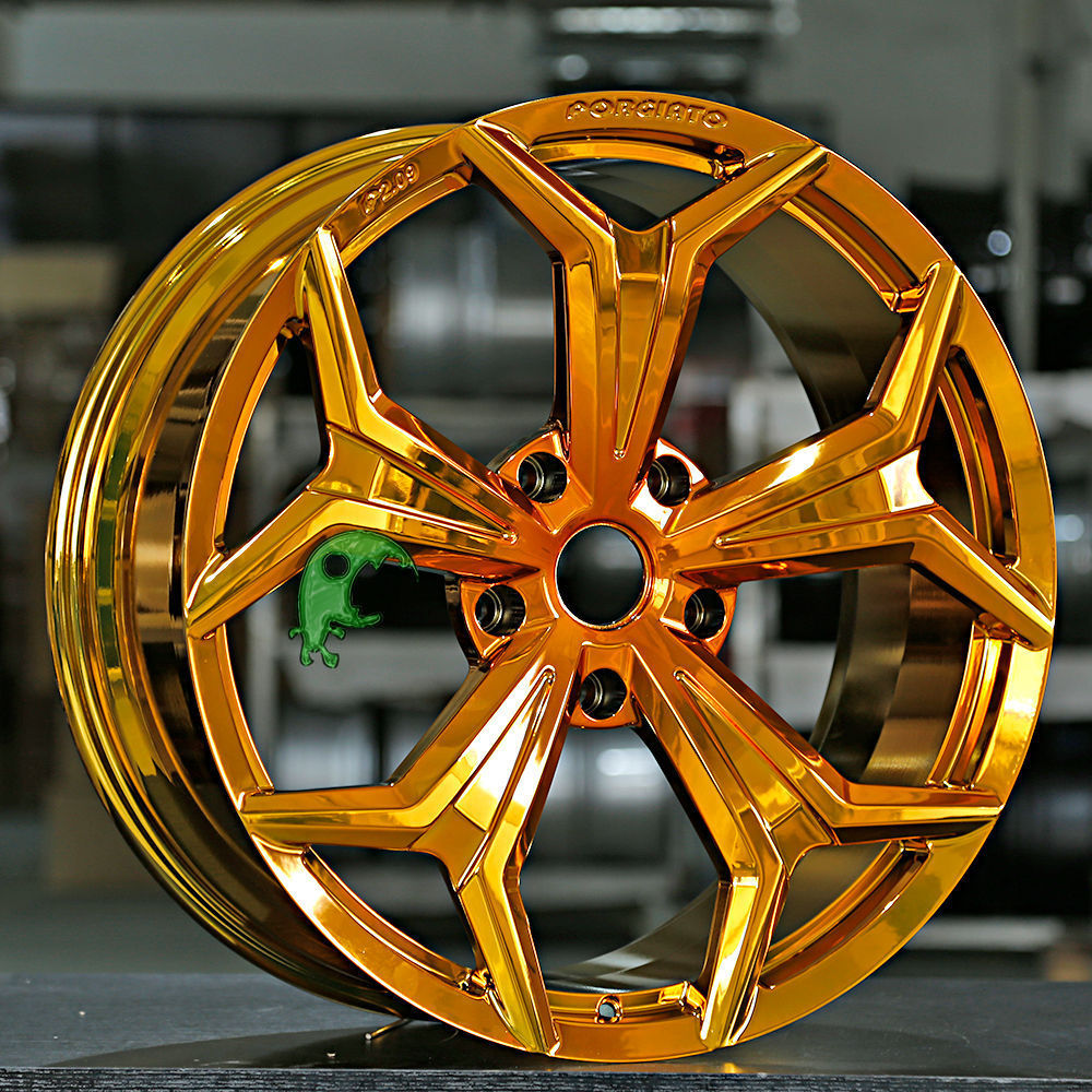 Lamborghini Customized Style Forged Wheel 1 Piece Design Customization By T6061-T6 Aluminum Alloy