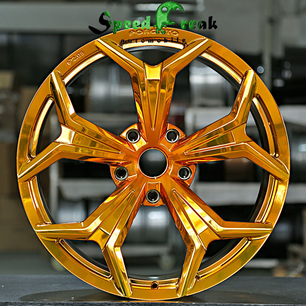 Lamborghini Customized Style Forged Wheel 1 Piece Design Customization By T6061-T6 Aluminum Alloy