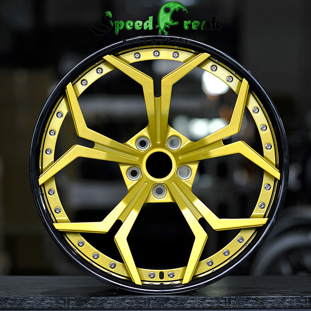 Speed Freak Customized Style Forged Wheel 2 Pieces Design Customization By T6061-T6 Aluminum Alloy