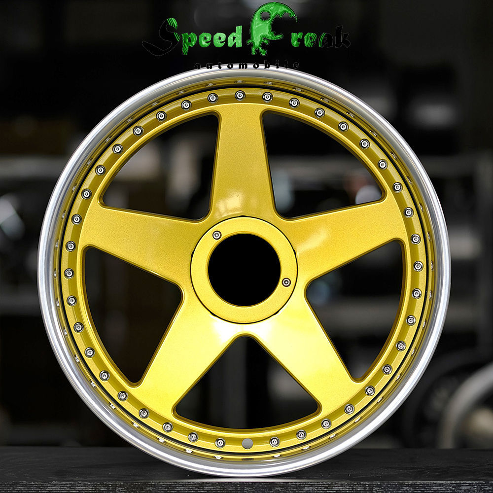 Speed Freak Customized Style Forged Wheel 2 Pieces Design Customization By T6061-T6 Aluminum Alloy