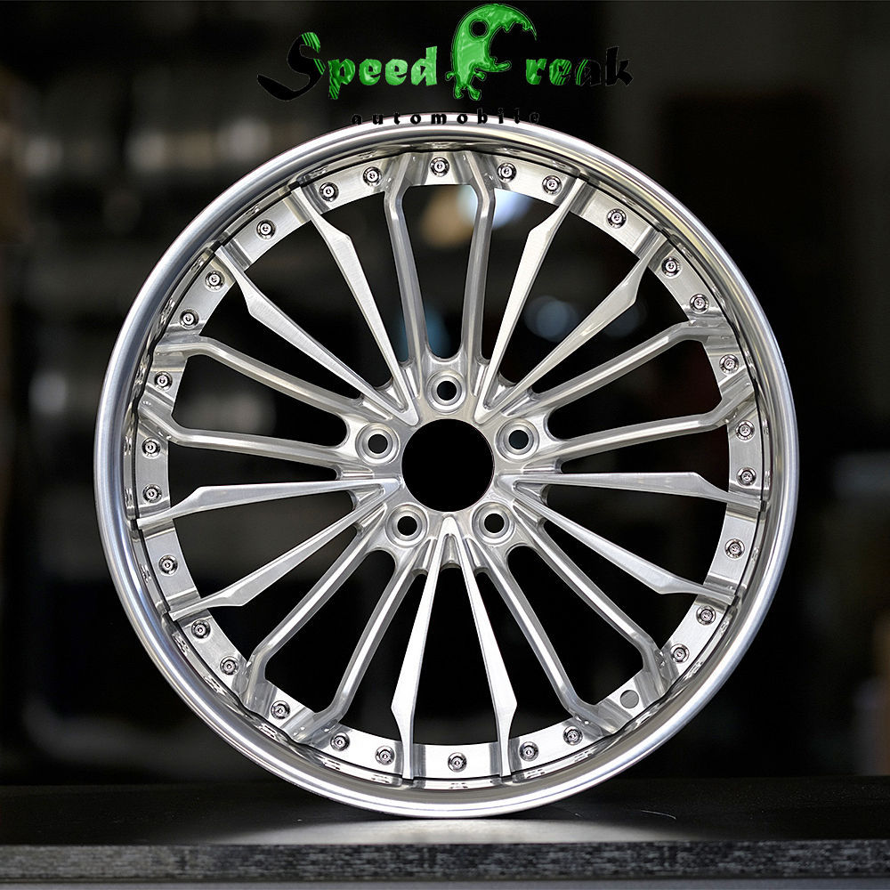 Speed Freak Customized Style Forged Wheel 2 Pieces Design Customization By T6061-T6 Aluminum Alloy