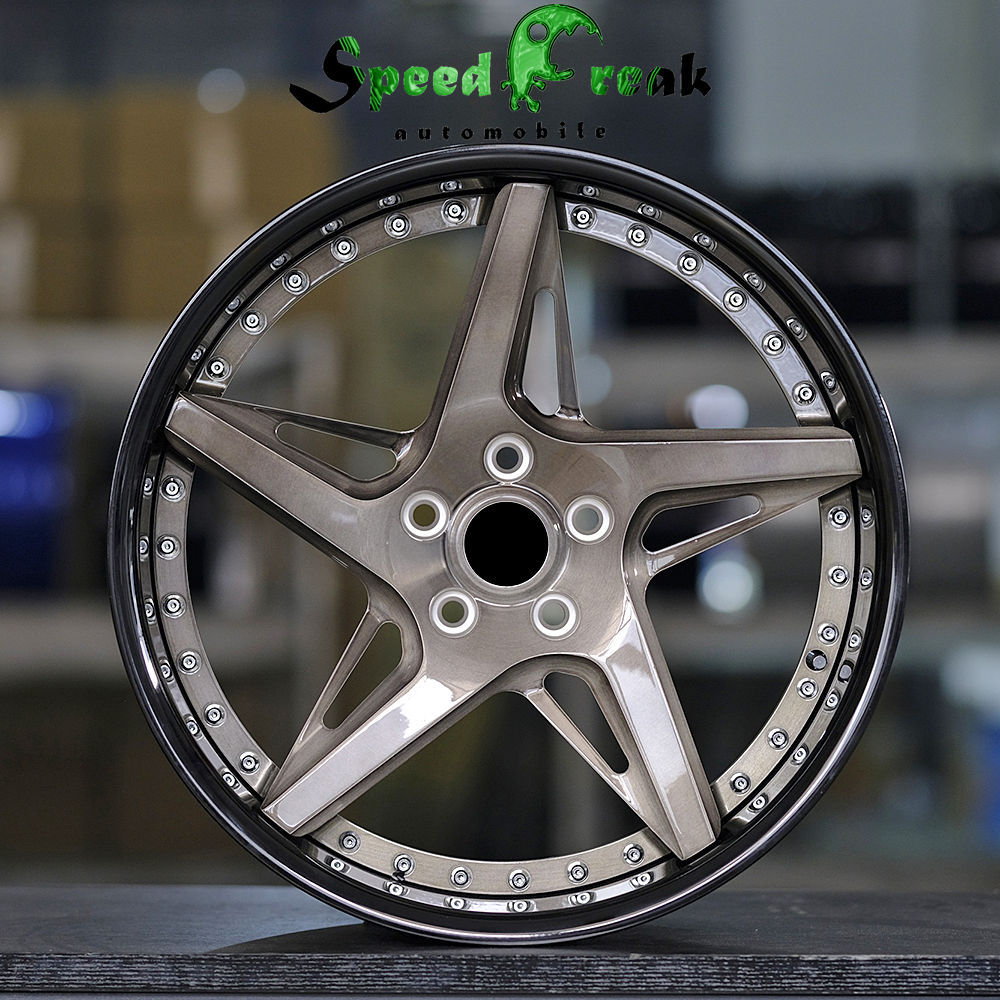 Speed Freak Customized Style Forged Wheel 2 Pieces Design Customization By T6061-T6 Aluminum Alloy