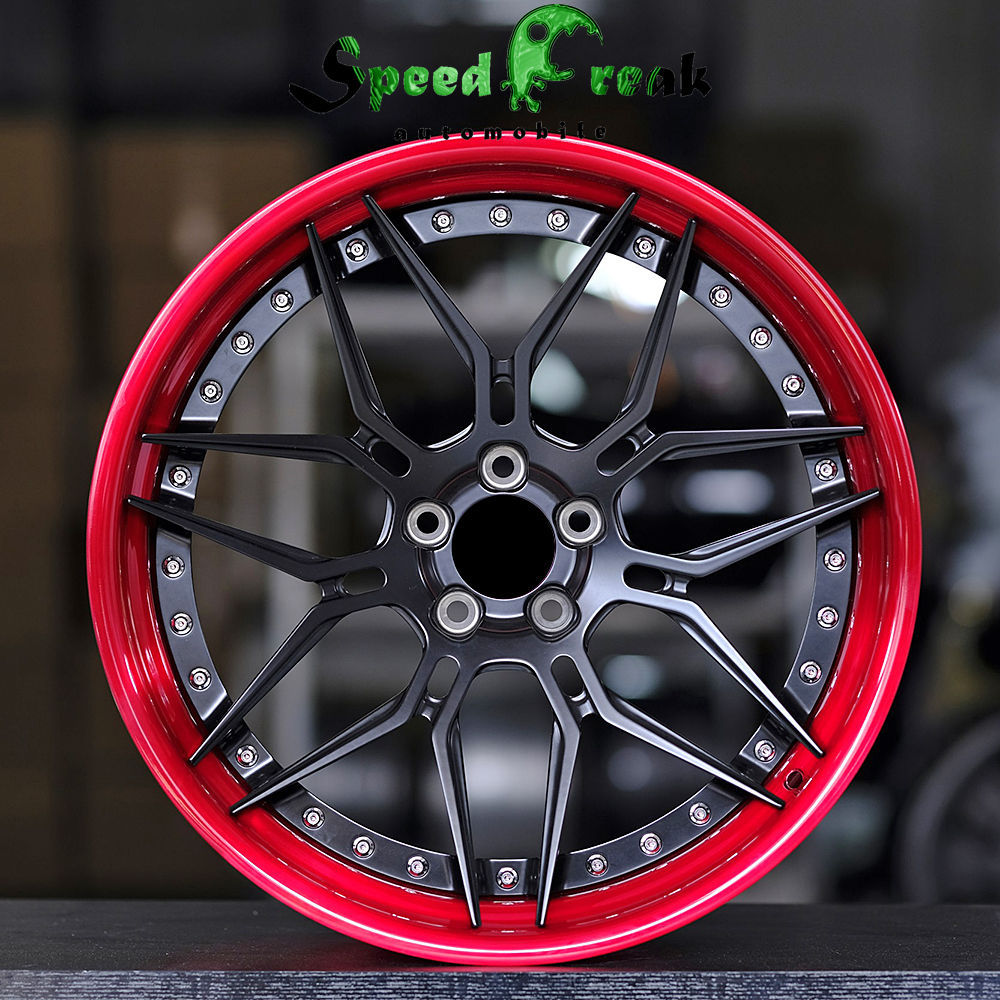 Speed Freak Customized Style Forged Wheel 2 Pieces Design Customization By T6061-T6 Aluminum Alloy