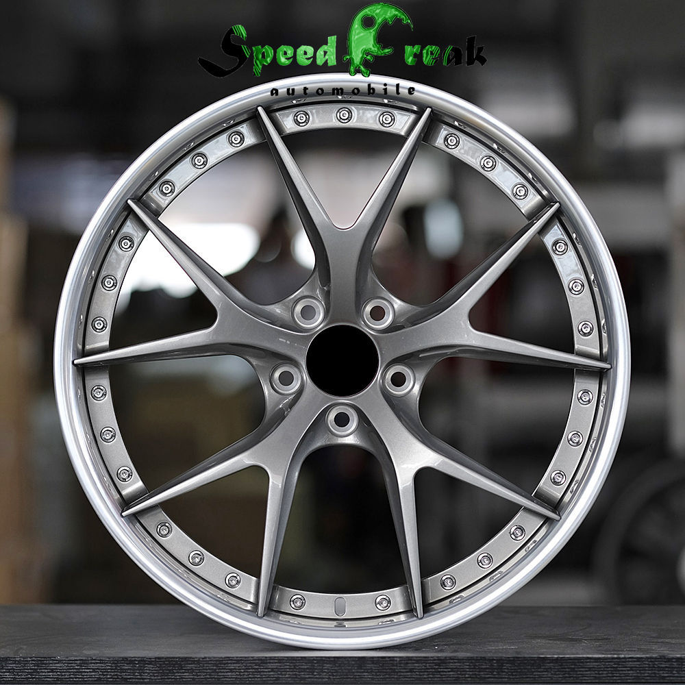Speed Freak Customized Style Forged Wheel 2 Pieces Design Customization By T6061-T6 Aluminum Alloy