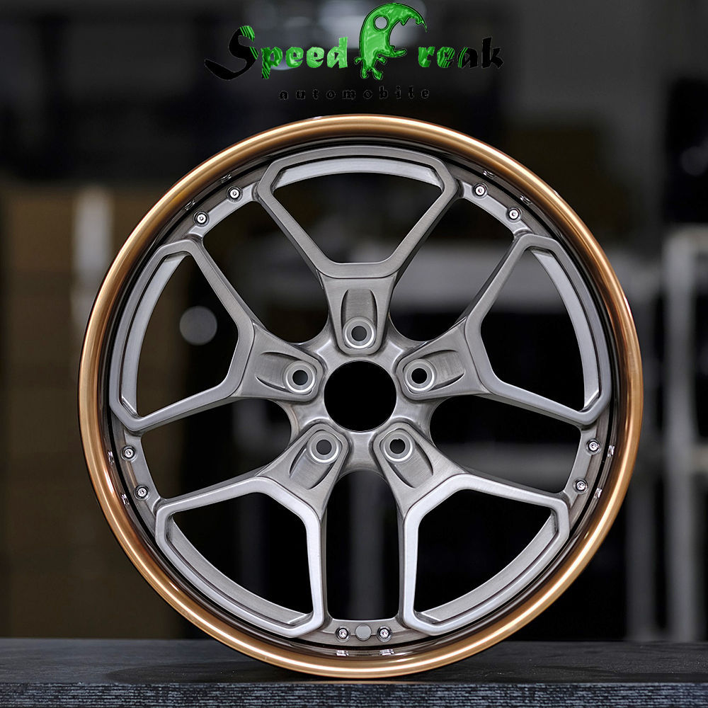 Speed Freak Customized Style Forged Wheel 2 Pieces Design Customization By T6061-T6 Aluminum Alloy
