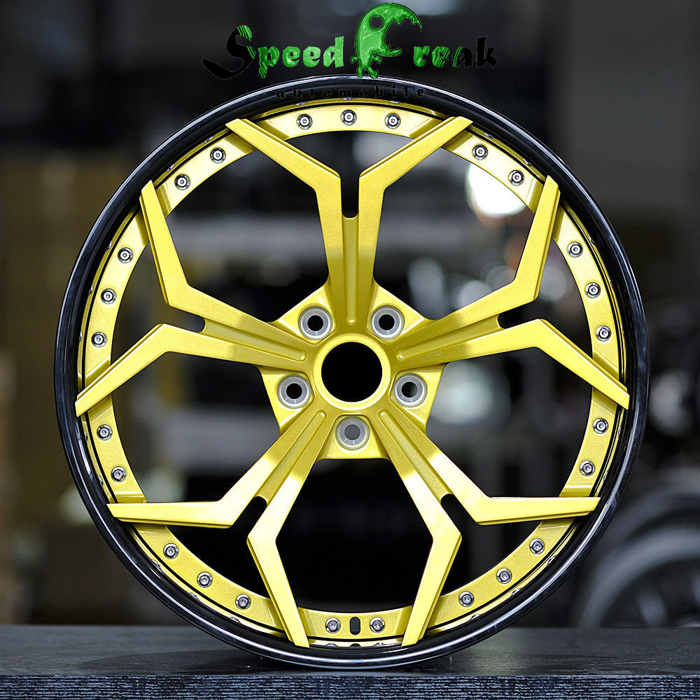 Speed Freak Customized Style Forged Wheel 2 Pieces Design Customization By T6061-T6 Aluminum Alloy