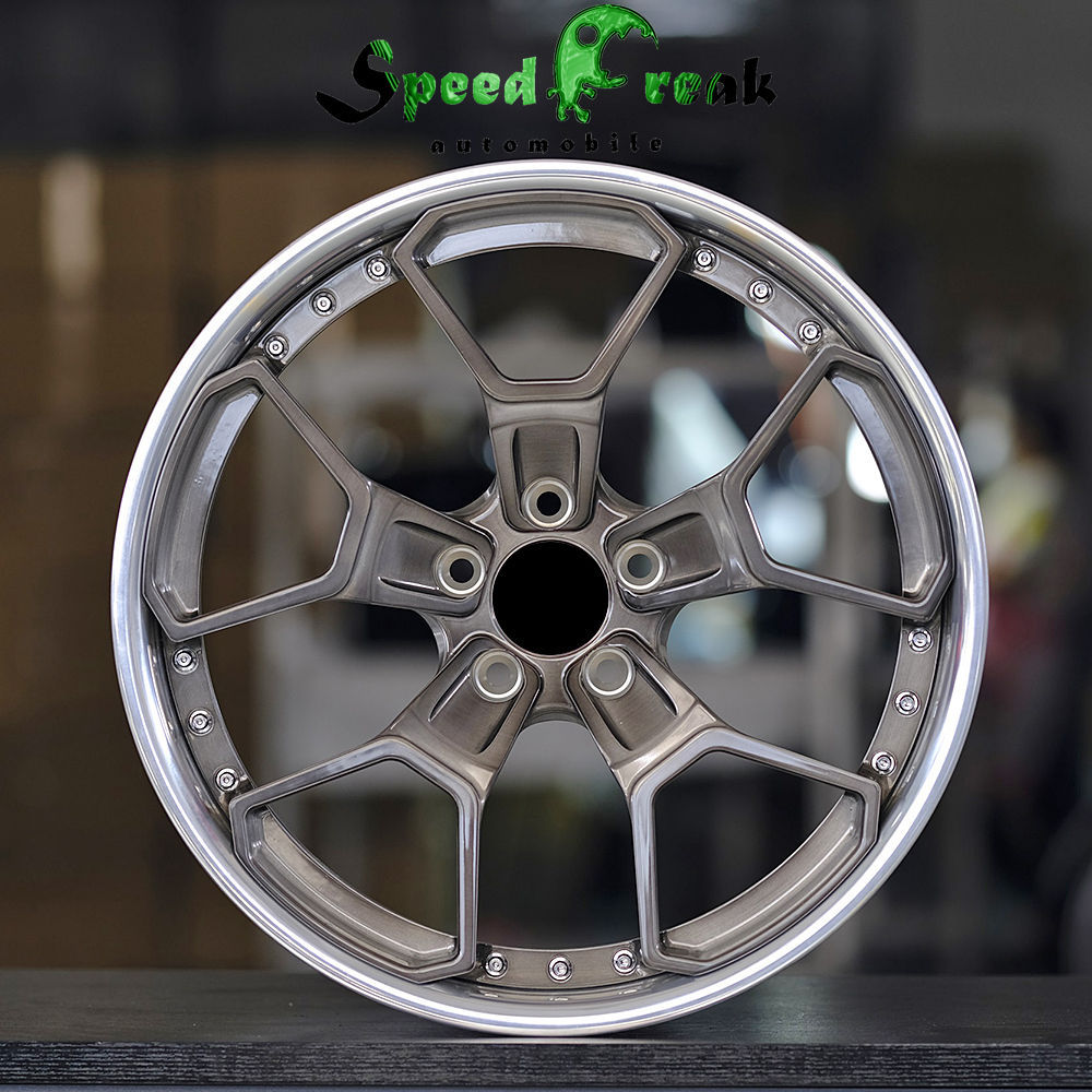 Speed Freak Customized Style Forged Wheel 2 Pieces Design Customization By T6061-T6 Aluminum Alloy