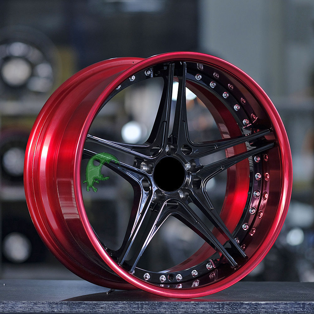 Speed Freak Customized Style Forged Wheel 2 Pieces Design Customization By T6061-T6 Aluminum Alloy
