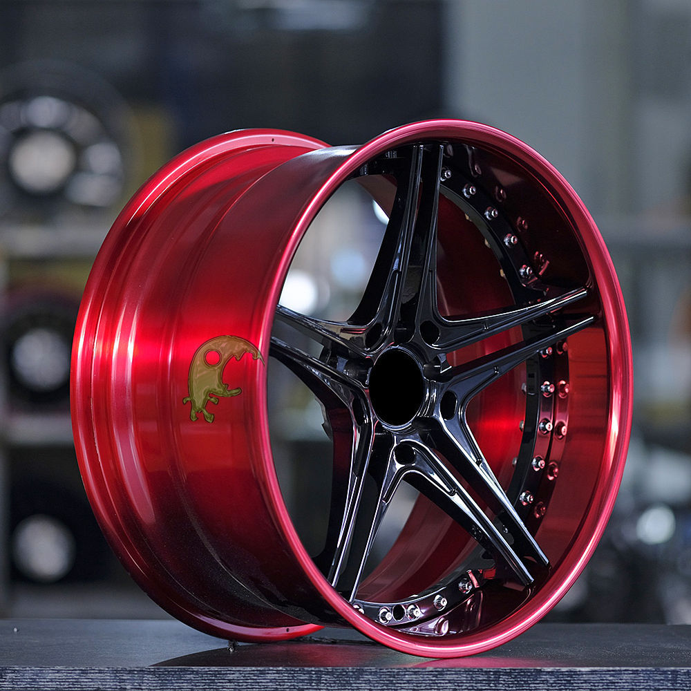 Speed Freak Customized Style Forged Wheel 2 Pieces Design Customization By T6061-T6 Aluminum Alloy