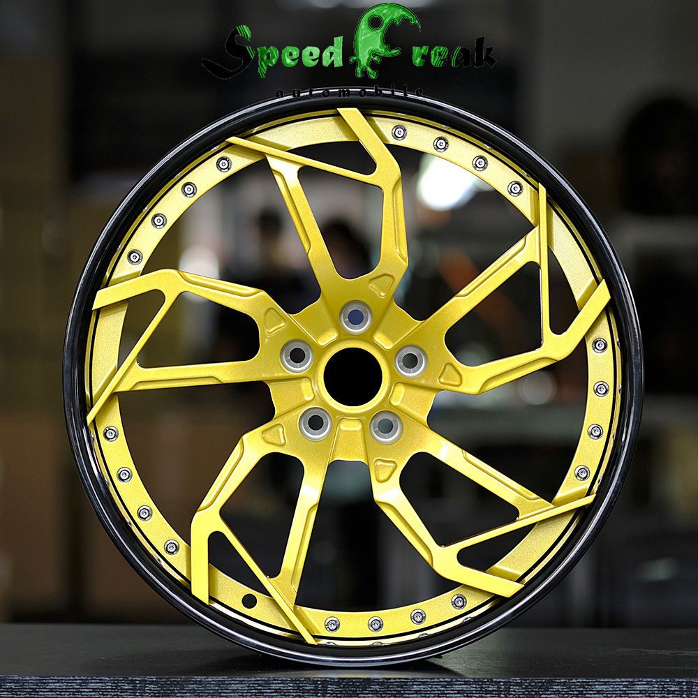 Speed Freak Customized Style Forged Wheel 2 Pieces Design Customization By T6061-T6 Aluminum Alloy