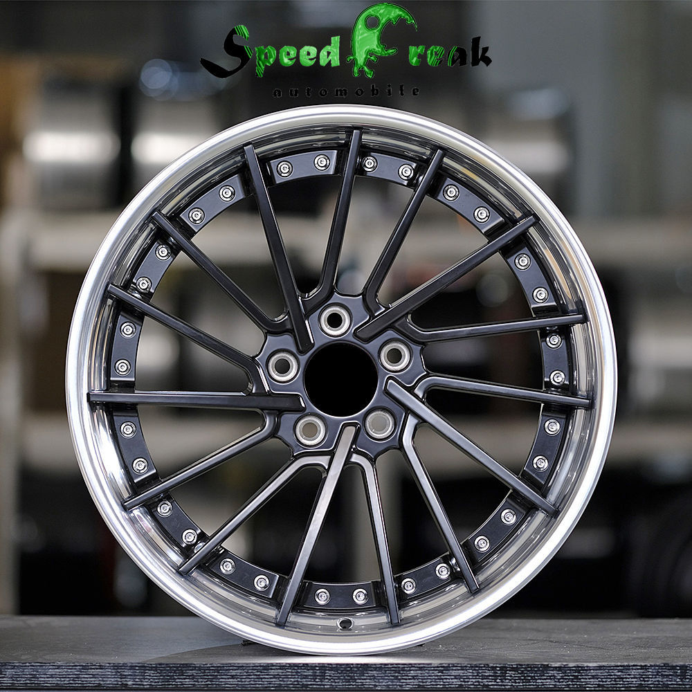 Speed Freak Customized Style Forged Wheel 2 Pieces Design Customization By T6061-T6 Aluminum Alloy