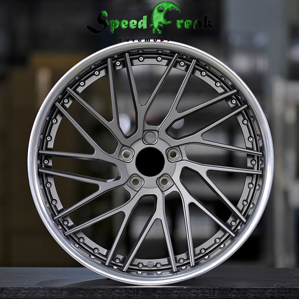 Speed Freak Customized Style Forged Wheel 2 Pieces Design Customization By T6061-T6 Aluminum Alloy