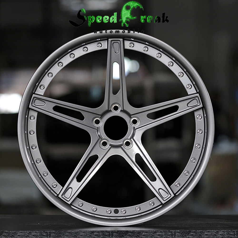 Speed Freak Customized Style Forged Wheel 2 Pieces Design Customization By T6061-T6 Aluminum Alloy
