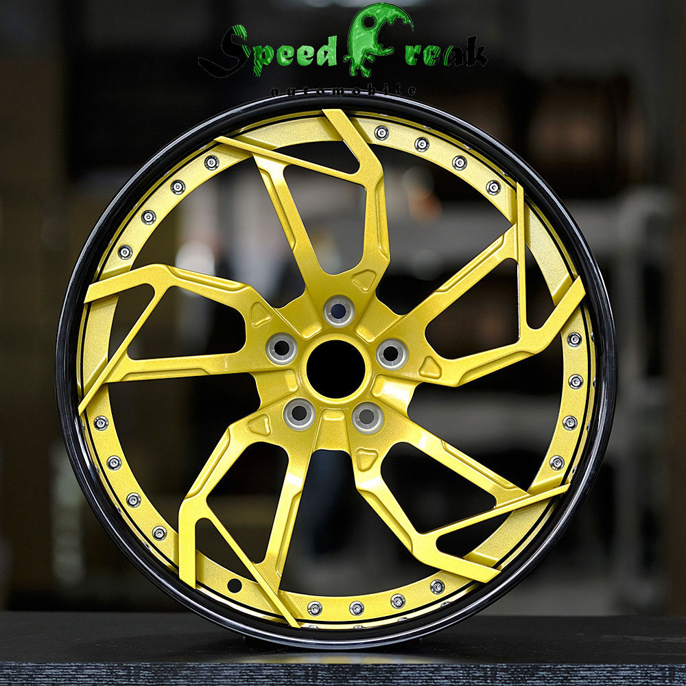 Speed Freak Customized Style Forged Wheel 2 Pieces Design Customization By T6061-T6 Aluminum Alloy