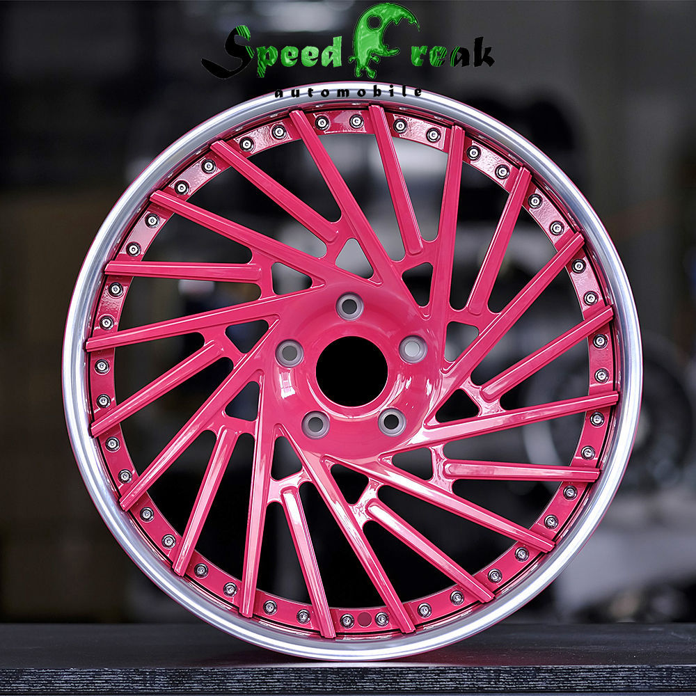 Speed Freak Customized Style Forged Wheel 2 Pieces Design Customization By T6061-T6 Aluminum Alloy