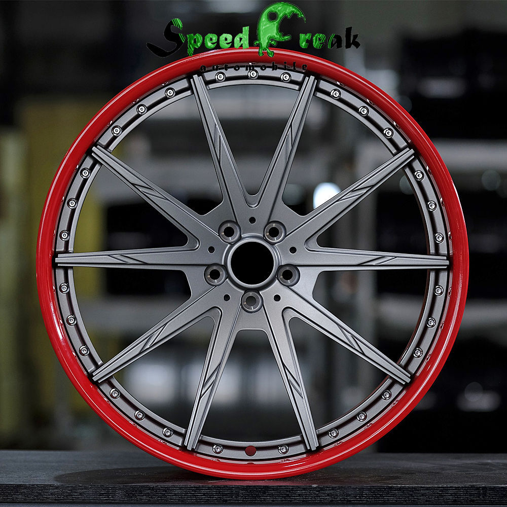 Speed Freak Customized Style Forged Wheel 2 Pieces Design Customization By T6061-T6 Aluminum Alloy