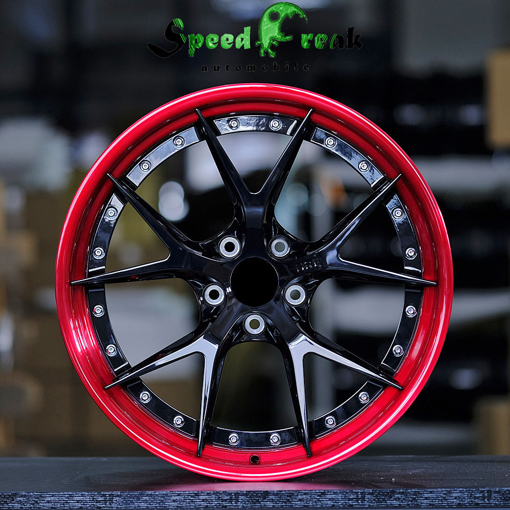 Speed Freak Customized Style Forged Wheel 2 Pieces Design Customization By T6061-T6 Aluminum Alloy
