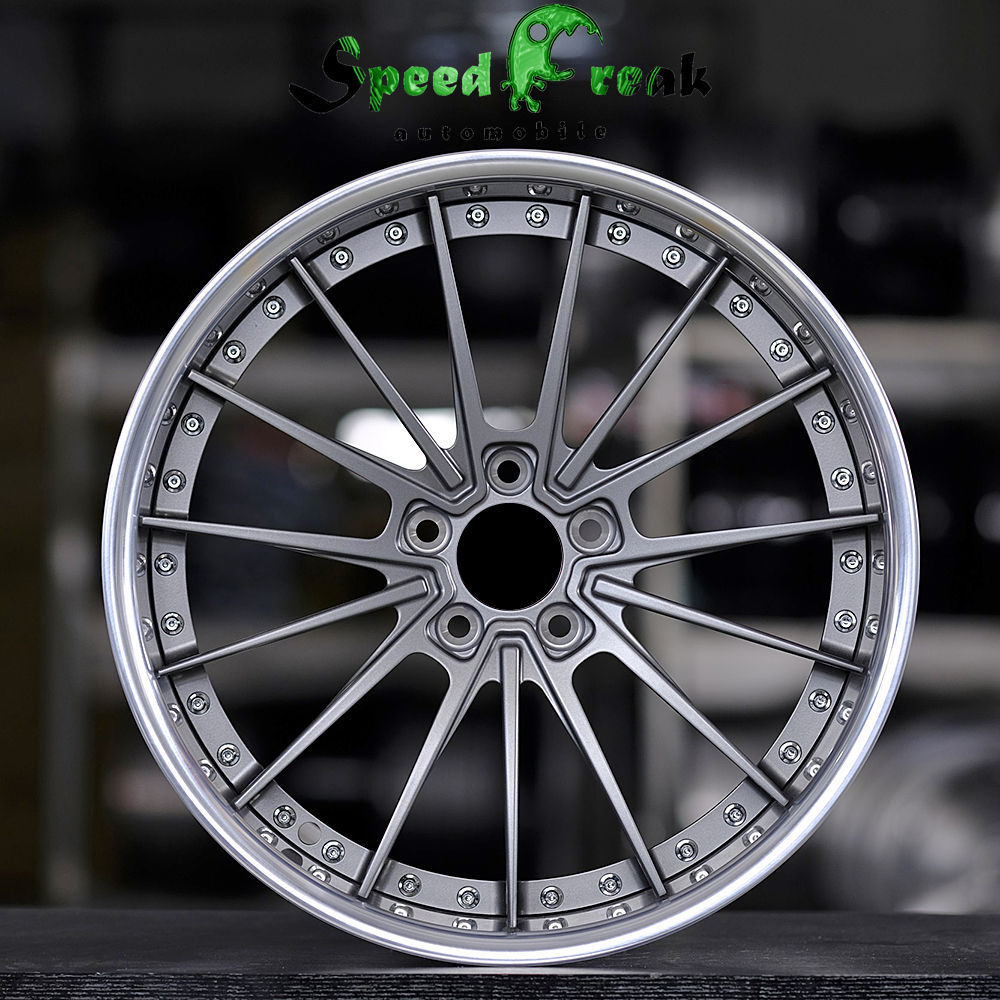 Speed Freak Customized Style Forged Wheel 2 Pieces Design Customization By T6061-T6 Aluminum Alloy