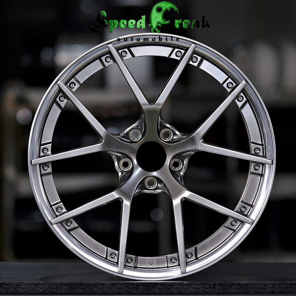Speed Freak Customized Style Forged Wheel 2 Pieces Design Customization By T6061-T6 Aluminum Alloy