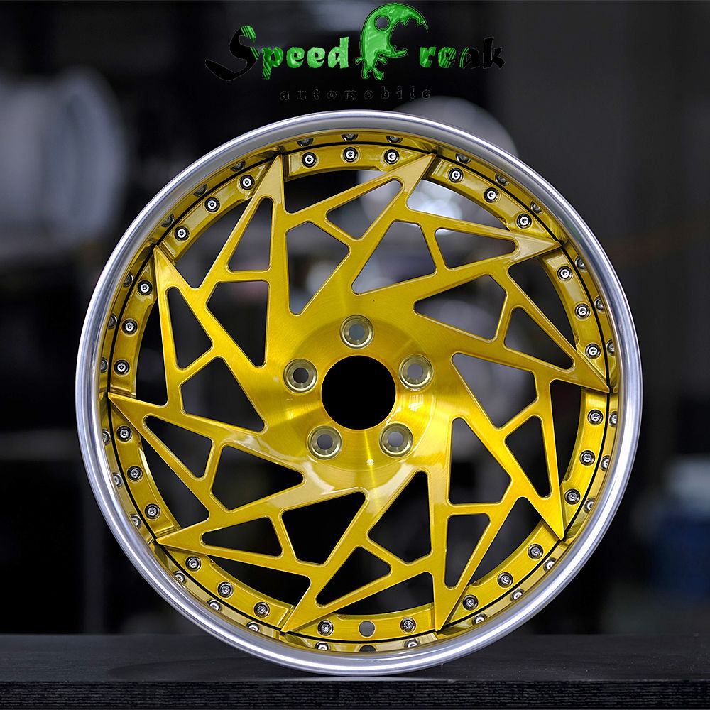 Speed Freak Customized Style Forged Wheel 2 Pieces Design Customization By T6061-T6 Aluminum Alloy