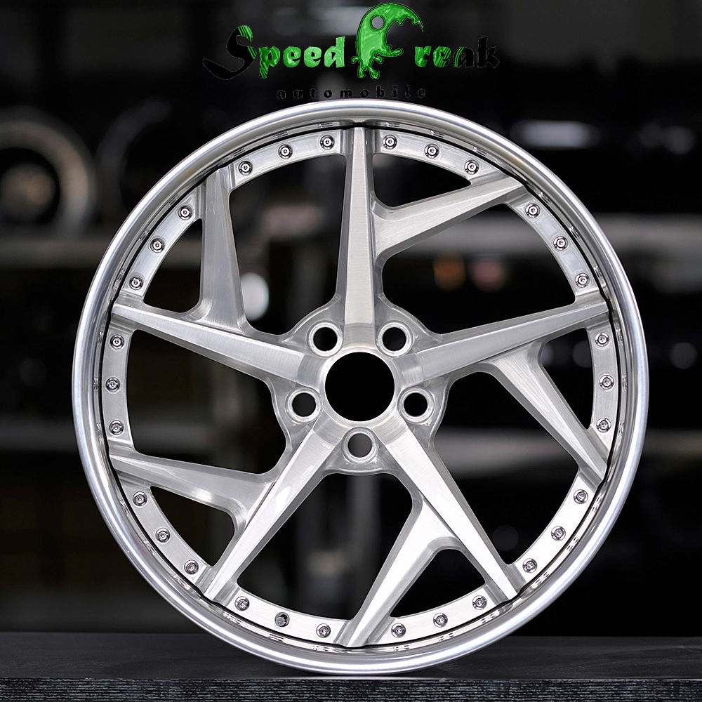 Speed Freak Customized Style Forged Wheel 2 Pieces Design Customization By T6061-T6 Aluminum Alloy