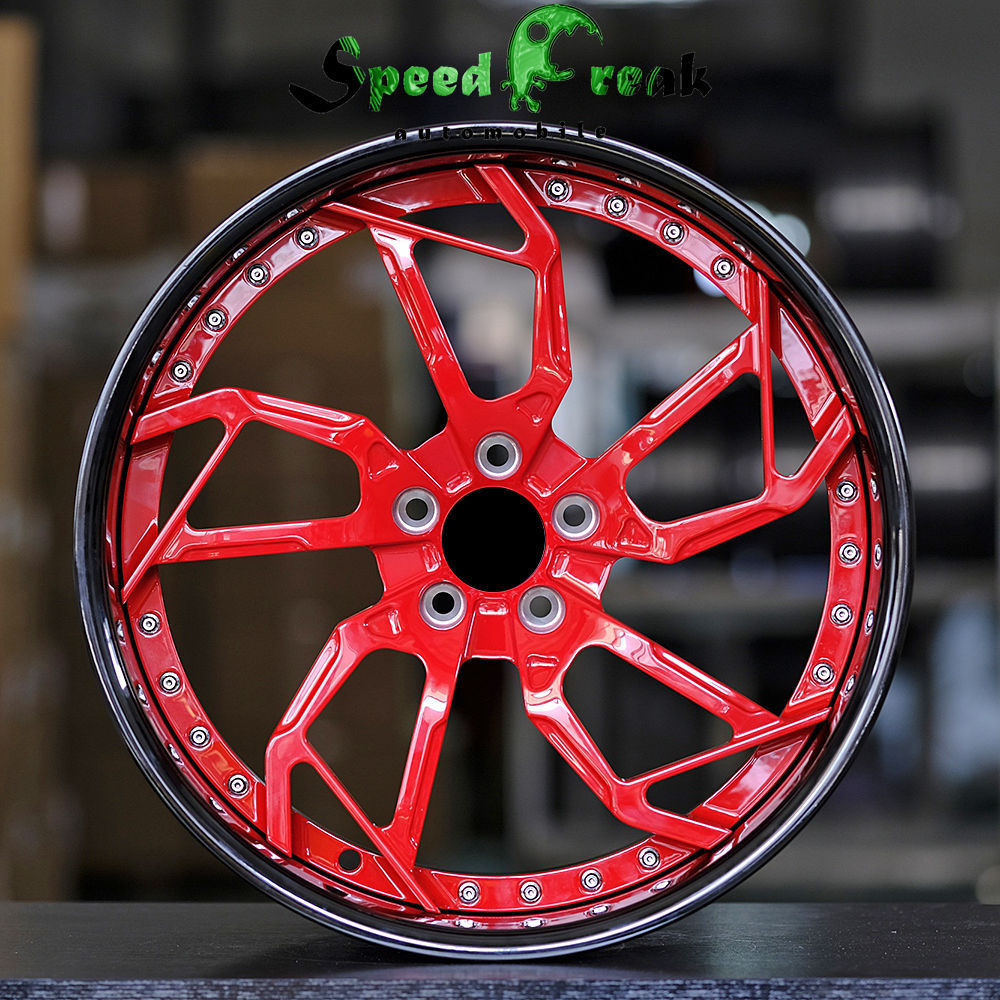 Speed Freak Customized Style Forged Wheel 2 Pieces Design Customization By T6061-T6 Aluminum Alloy