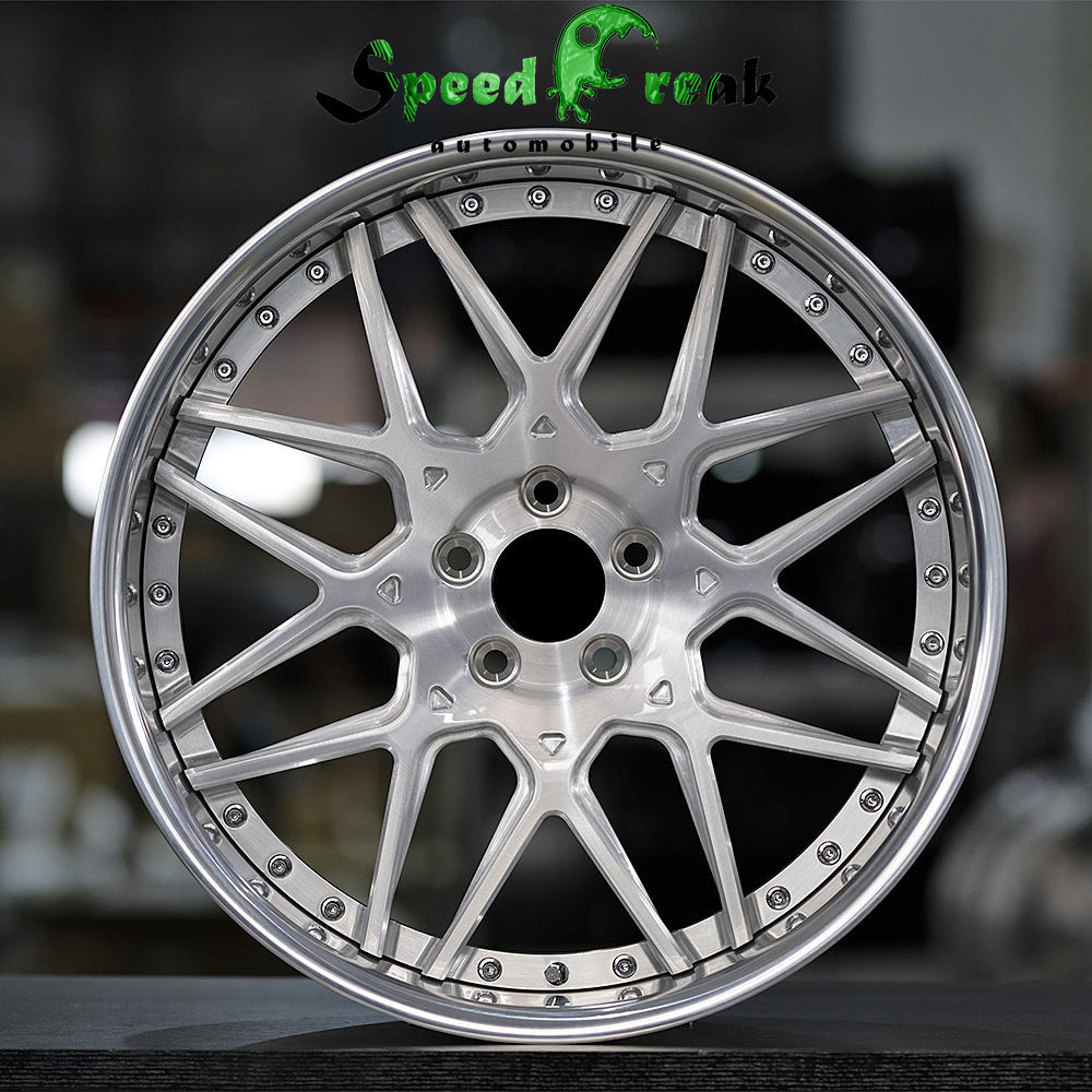 Speed Freak Customized Style Forged Wheel 2 Pieces Design Customization By T6061-T6 Aluminum Alloy