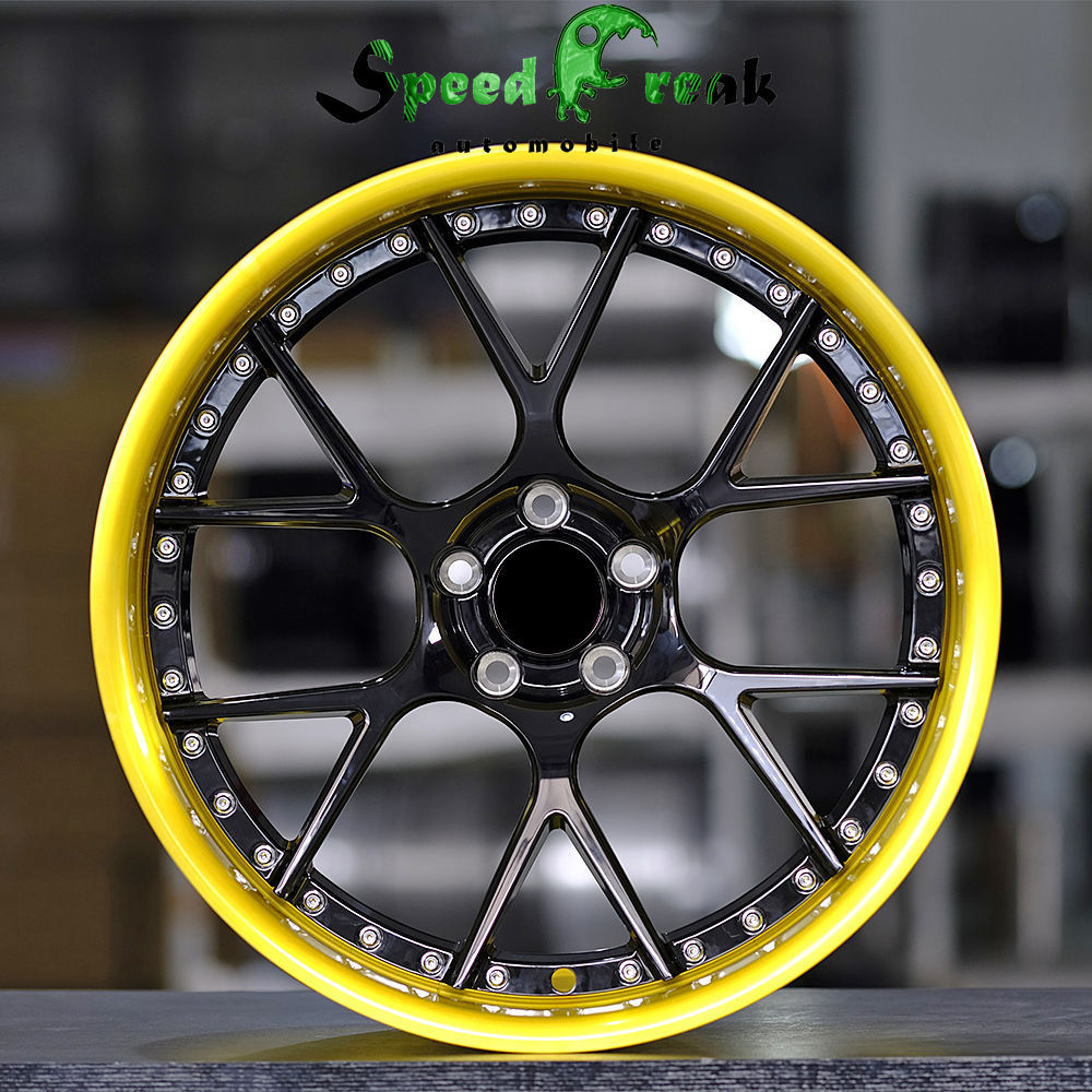 Speed Freak Customized Style Forged Wheel 2 Pieces Design Customization By T6061-T6 Aluminum Alloy