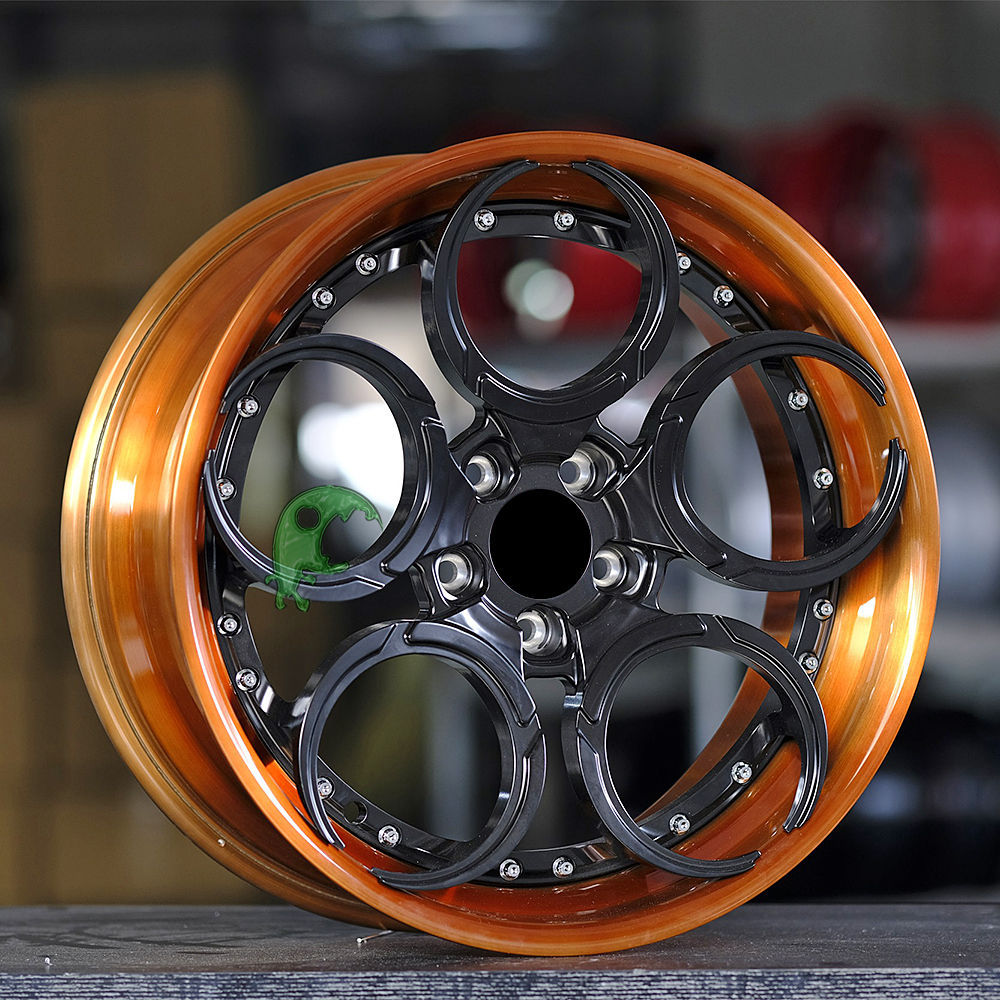 Speed Freak Customized Style Forged Wheel 2 Pieces Design Customization By T6061-T6 Aluminum Alloy