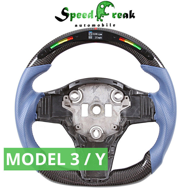 [Customization] Bespoke Steering Wheel For Tesla Model 3 / Model Y