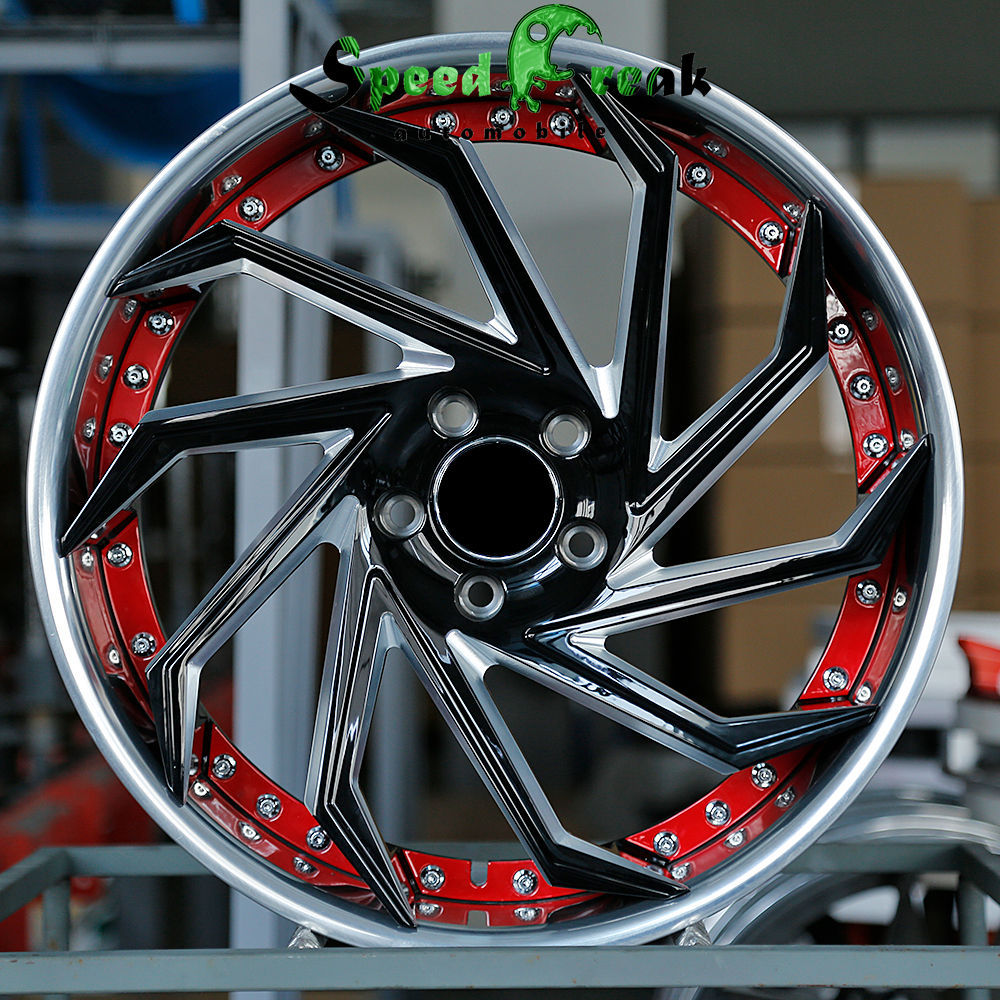 Speed Freak Customized Style Forged Wheel 2 Pieces Design Customization By T6061-T6 Aluminum Alloy