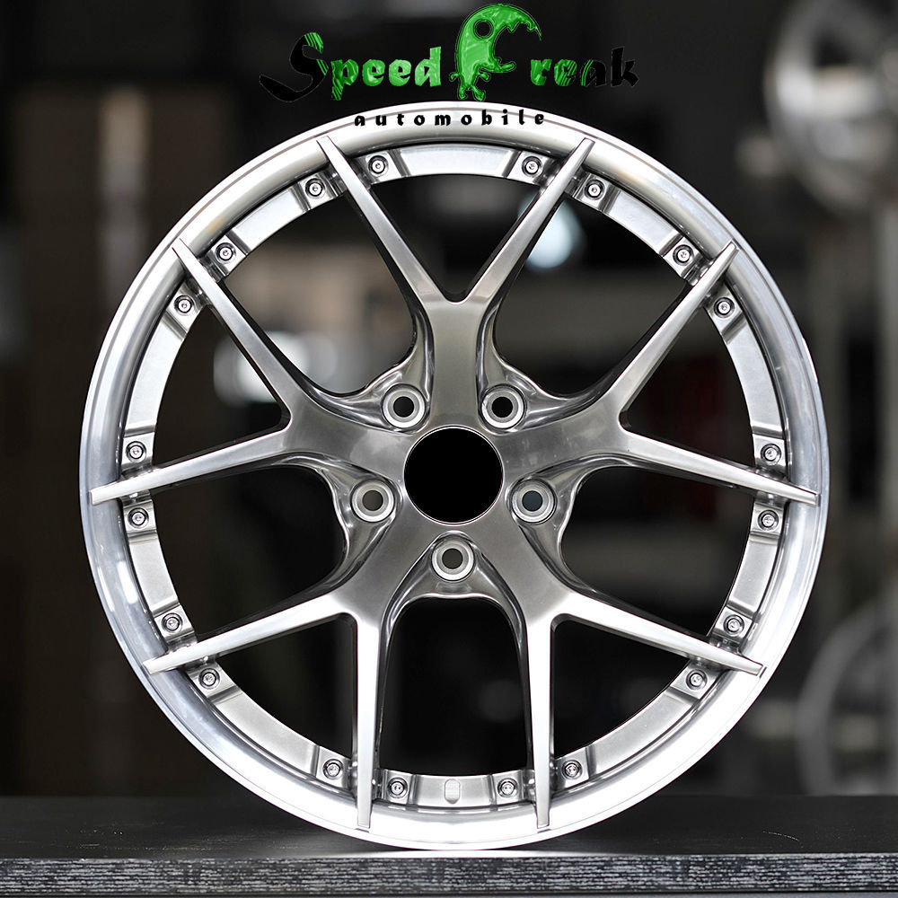 Speed Freak Customized Style Forged Wheel 2 Pieces Design Customization By T6061-T6 Aluminum Alloy