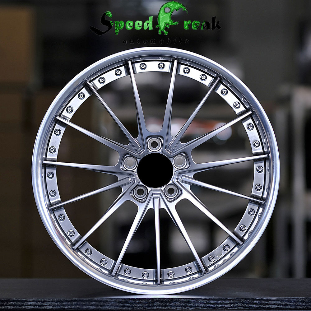 Speed Freak Customized Style Forged Wheel 2 Pieces Design Customization By T6061-T6 Aluminum Alloy