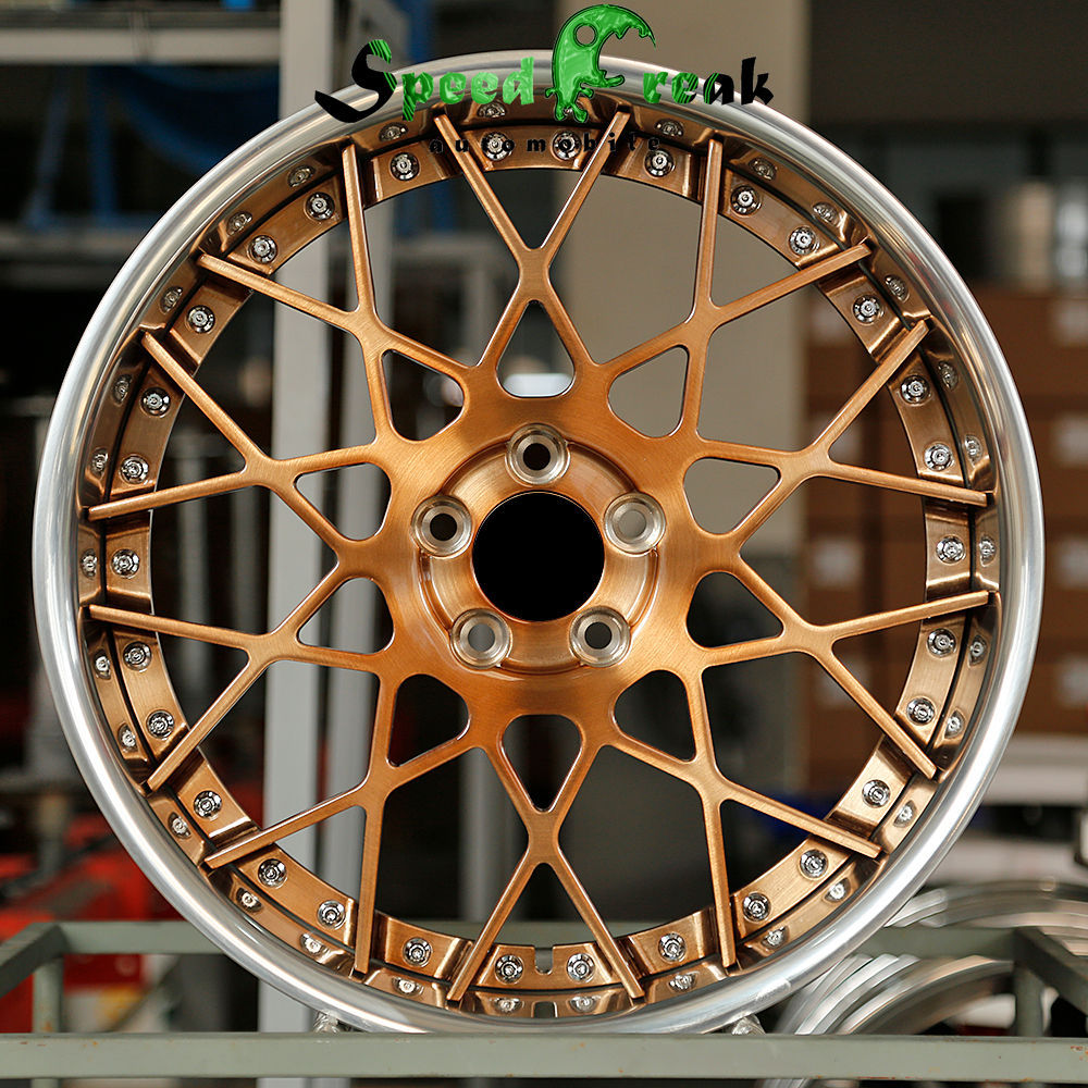 Speed Freak Customized Style Forged Wheel 2 Pieces Design Customization By T6061-T6 Aluminum Alloy