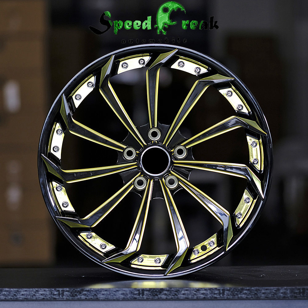 Speed Freak Customized Style Forged Wheel 2 Pieces Design Customization By T6061-T6 Aluminum Alloy