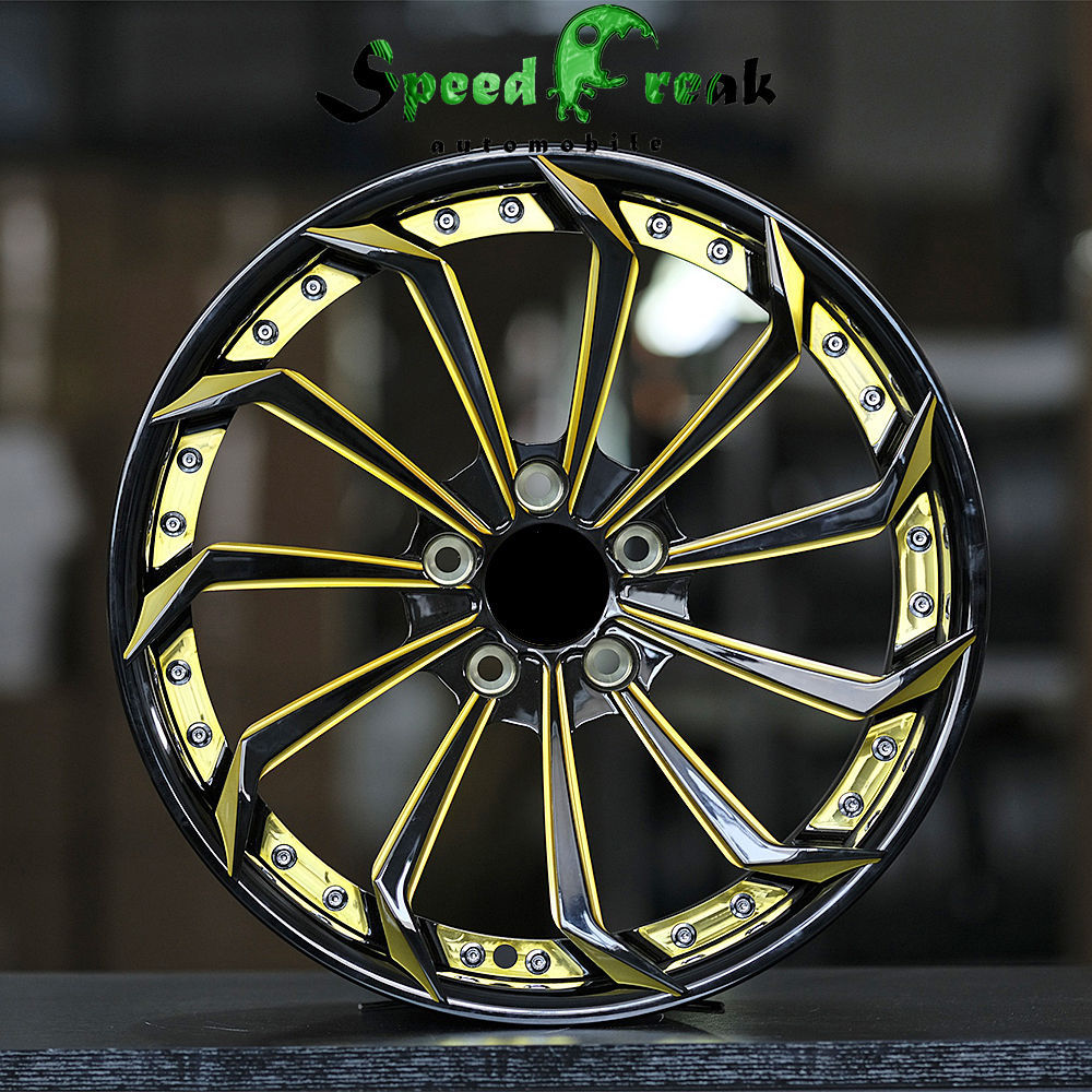 Speed Freak Customized Style Forged Wheel 2 Pieces Design Customization By T6061-T6 Aluminum Alloy