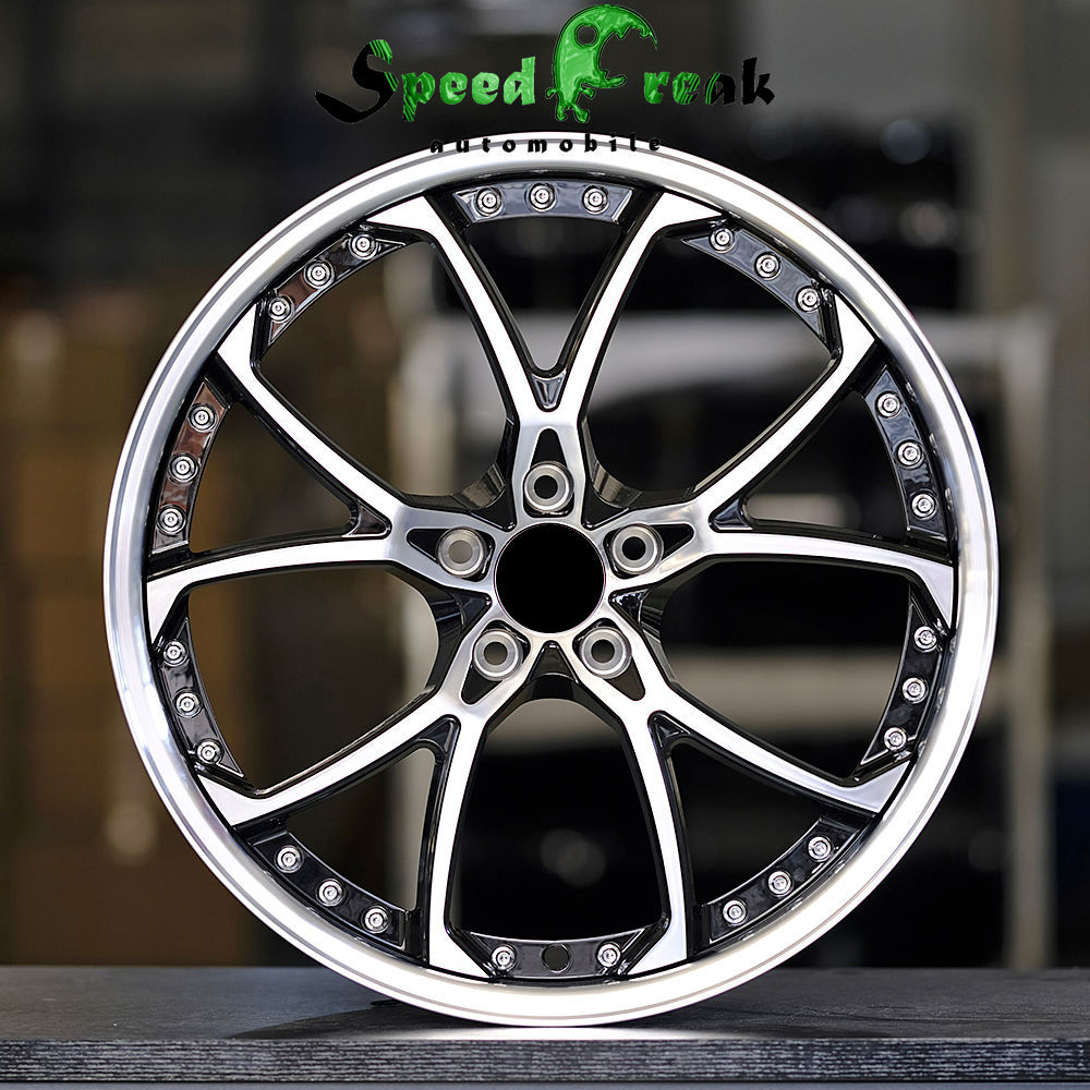 Speed Freak Customized Style Forged Wheel 2 Pieces Design Customization By T6061-T6 Aluminum Alloy