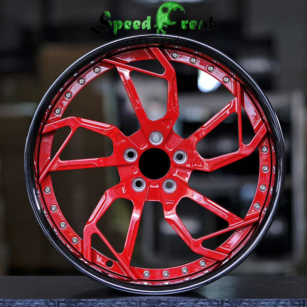 Speed Freak Customized Style Forged Wheel 2 Pieces Design Customization By T6061-T6 Aluminum Alloy