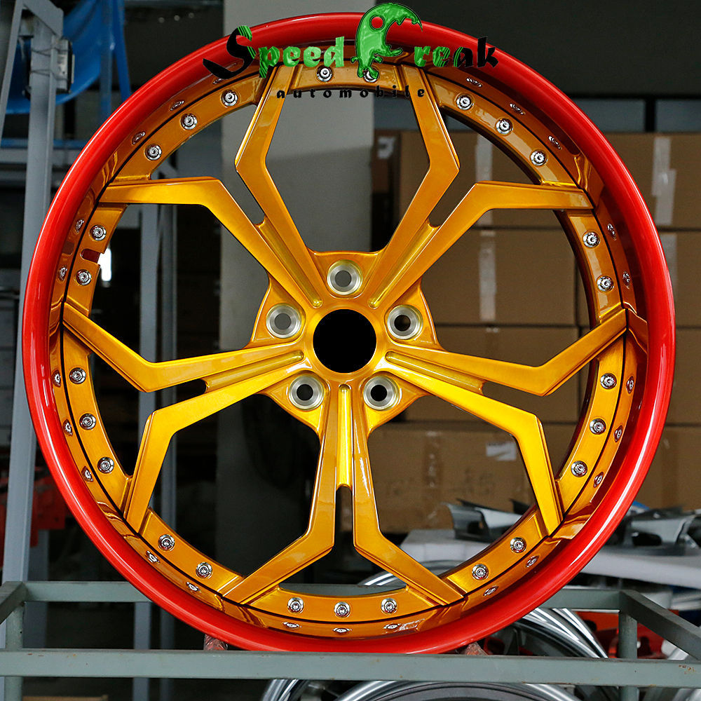 Speed Freak Customized Style Forged Wheel 2 Pieces Design Customization By T6061-T6 Aluminum Alloy