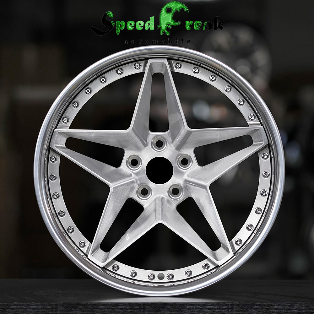 Speed Freak Customized Style Forged Wheel 2 Pieces Design Customization By T6061-T6 Aluminum Alloy